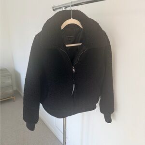 NWT BANANA REPUBLIC Sherpa Bomber Jacket